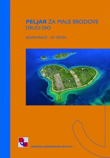 Knjiga Peljar za male brodove drugi dio (jug)